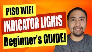Piso wifi Indicator Lights .